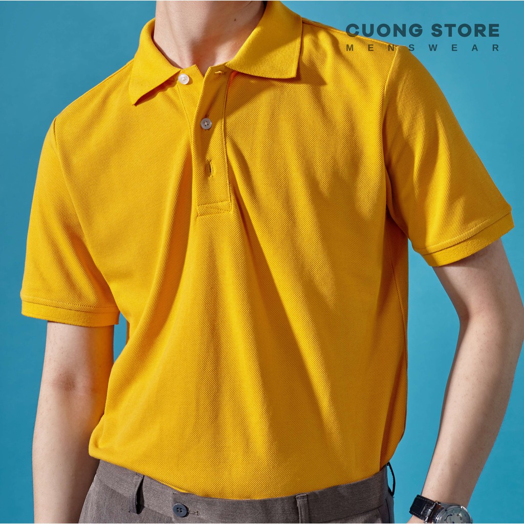 Áo thun Polo nam trơn MRC 2011053 vải cotton cao cấp, phom chuẩn, 9 màu thời thượng - CUONG STORE | BigBuy360 - bigbuy360.vn