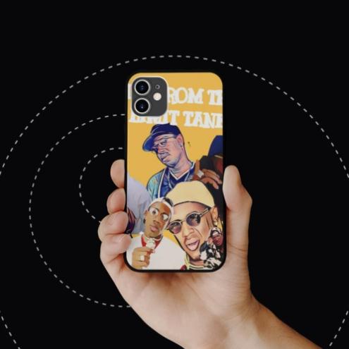 Ốp lưng iphone hình black rapper collage art cubism xịn  cho các dòng SAMSUNG PAP20210887