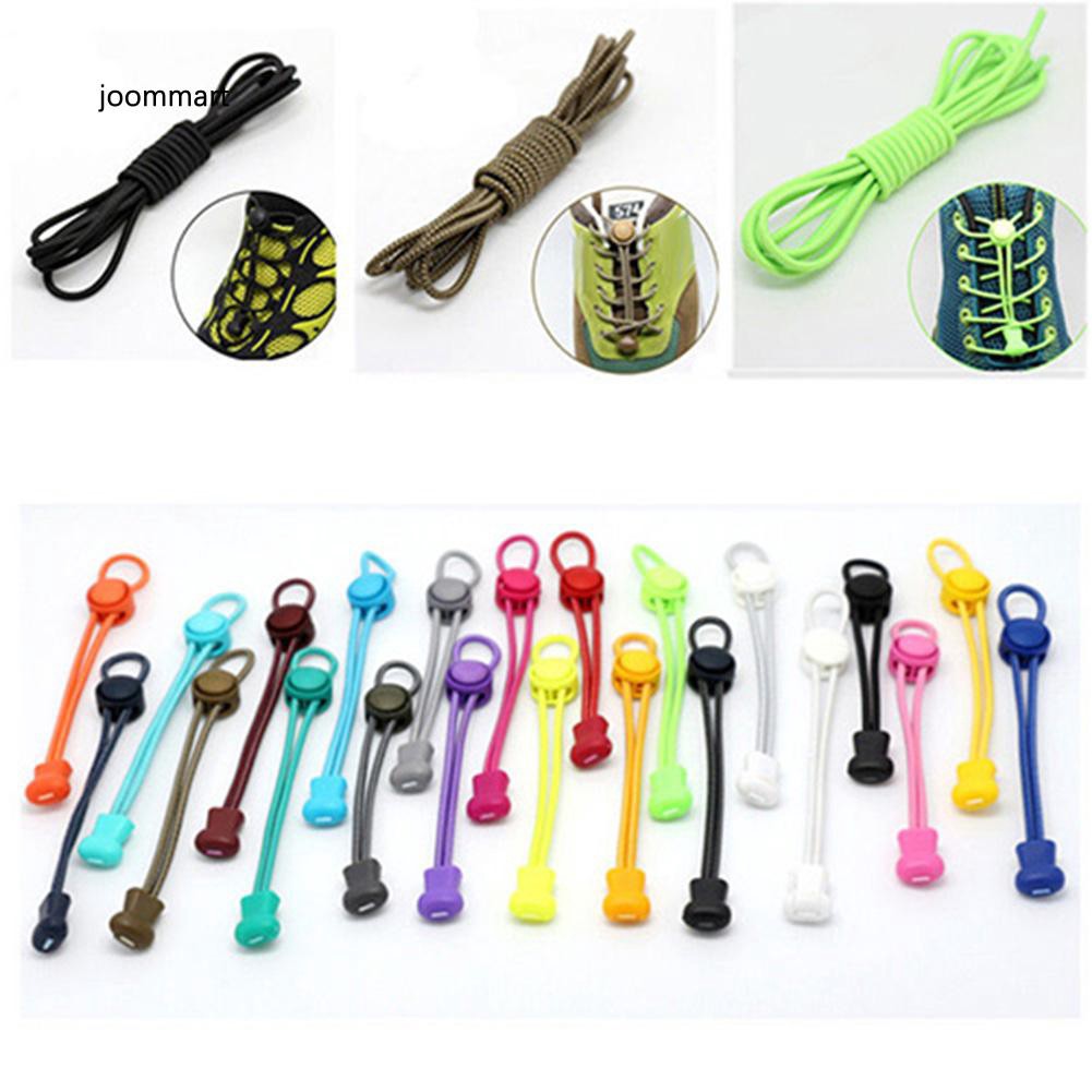 1 Cặp Dây Buộc Giày Chạy Bộ Co Giãn Unisex