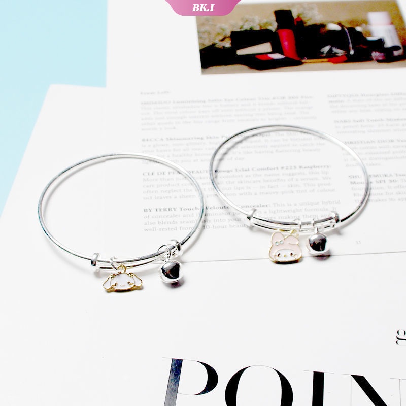 Vòng Đeo Tay Họa Tiết Hoạt Hình My Melody Cinnamoroll Kuromi Đáng Yêu Cho Bé Gái