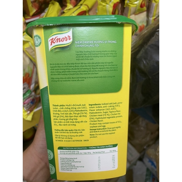 BỘT NÊM THỊT GÀ KNORR LOẠI 1KG