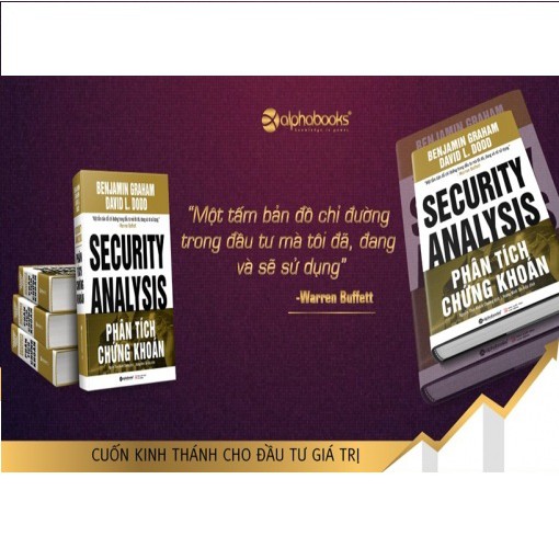 Sách - Phân Tích Chứng Khoán (Security Analysis) Tặng Kèm Bookmark