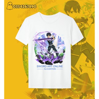 Áo Thun Anime Sword Art Online: Kirito