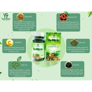 Combo kẹo diệp lục yc