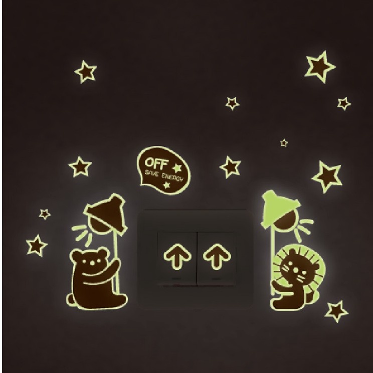 Tranh decal dán tường nhiều họa tiết trang trí phòng ngủ, tranh cho bé