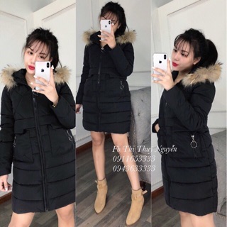 Áo phao dáng dài - 3 màu