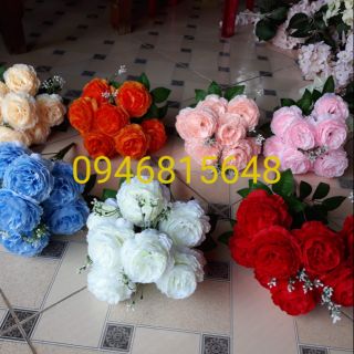 Cụm trà mao lương 9 bông