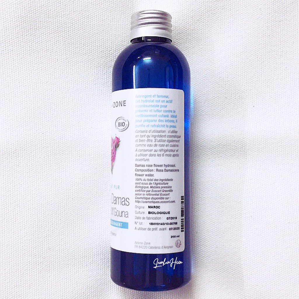 TONER AROMA ZONE CHIẾT XUẤT HOA HỒNG DAMAS HỮU CƠ ❤ AROMA ZONE PUR ROSE DE DAMAS | BigBuy360 - bigbuy360.vn