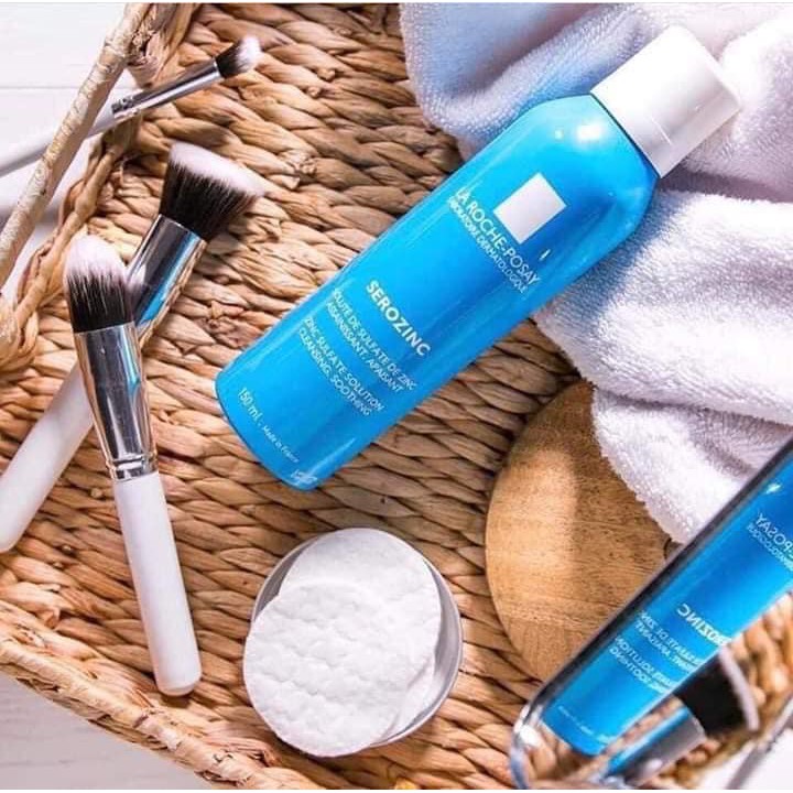 Xịt Khoáng La Roche-Posay Serozinc 150ml Dành Cho Da Dầu Mụn Nhạy Cảm Nội Địa Pháp Chuẩn Chính Hãng