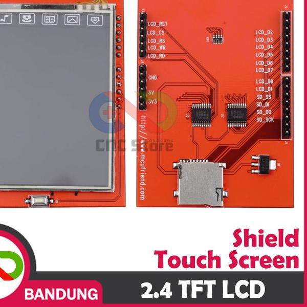 Mô Đun Cảm Ứng Lcd 2.4 Tft Cho Arduino Uno Mega