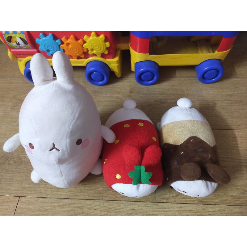 Set gấu bông 4 bé Molang siêu cute-150k, chi tiết trên hình😘