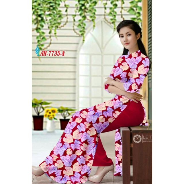 Vải áo dài 3d