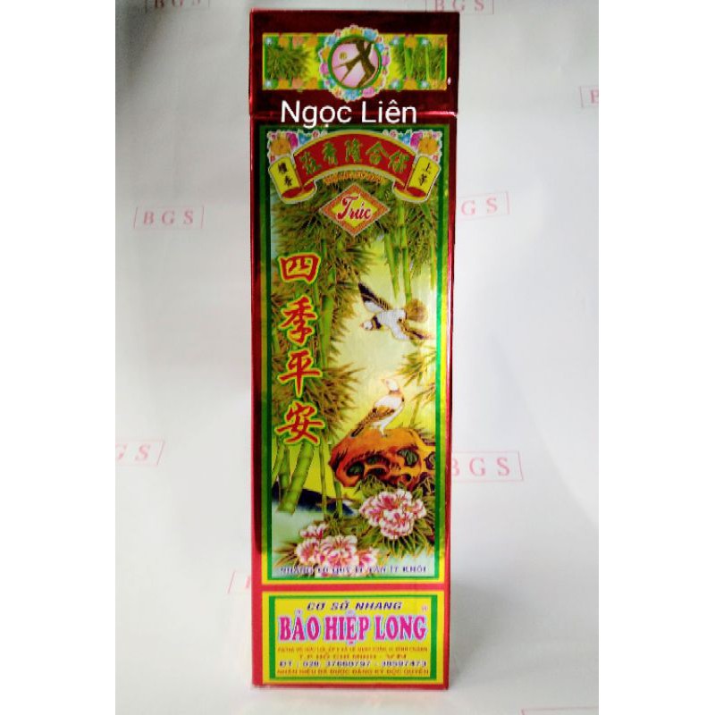 Nhang tứ quý 4 mùi Bảo Hiệp Long