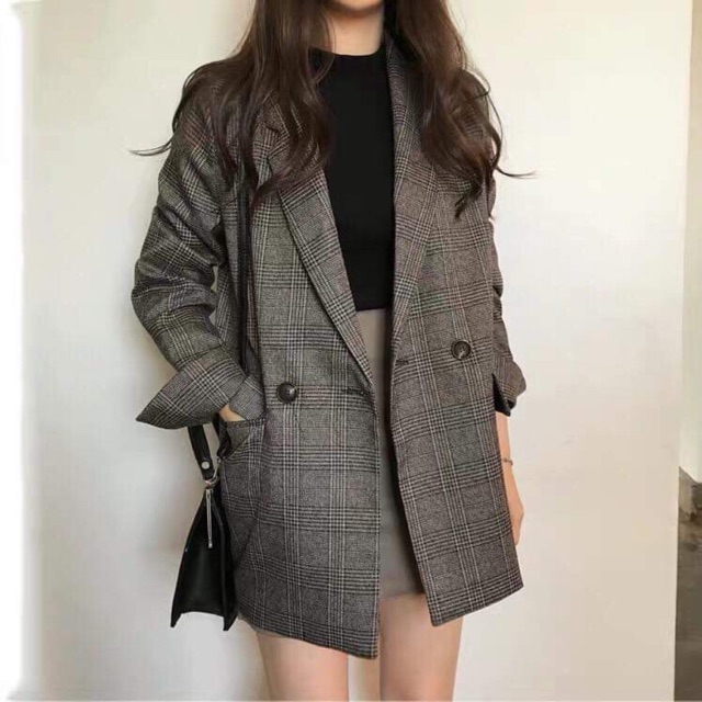 Áo khoác dạ  mỏng - áo vest