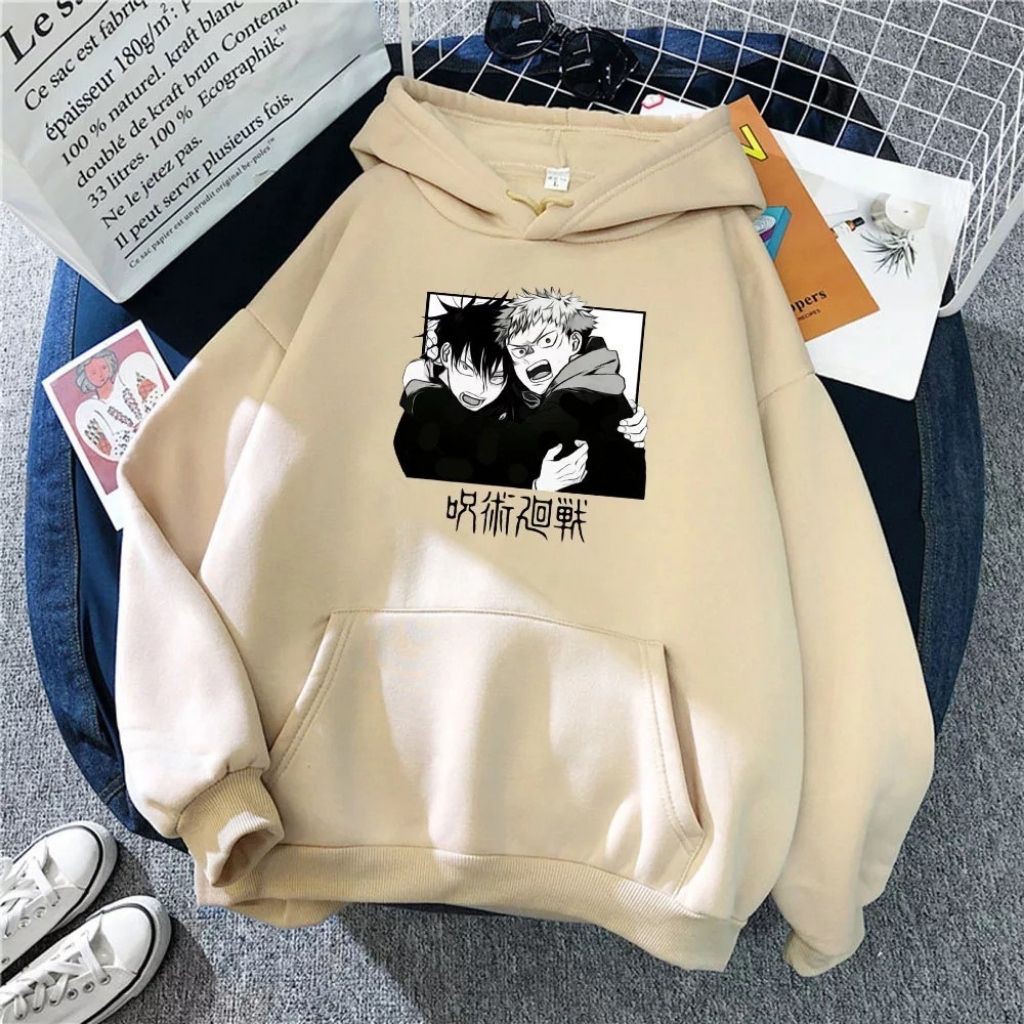 ÁO KHOÁC NỈ UNISEX IN HaraJuku NHẬT BẢN ÁO KHOÁC HOODIE FORM RỘNG NAM NỮ