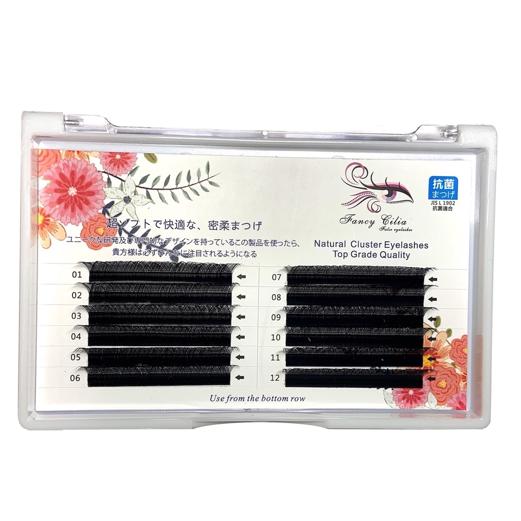 Lông mi nối dài bằng lông chồn tạo hình chữ Y 0.07mm nhiều kiểu dáng tùy chọnY Type Eyelashes Extension love braided YY shape Mink Eyelashes Natural Black Curve  C D DD 0.07mm Tiny Y type eyelashes extension make up