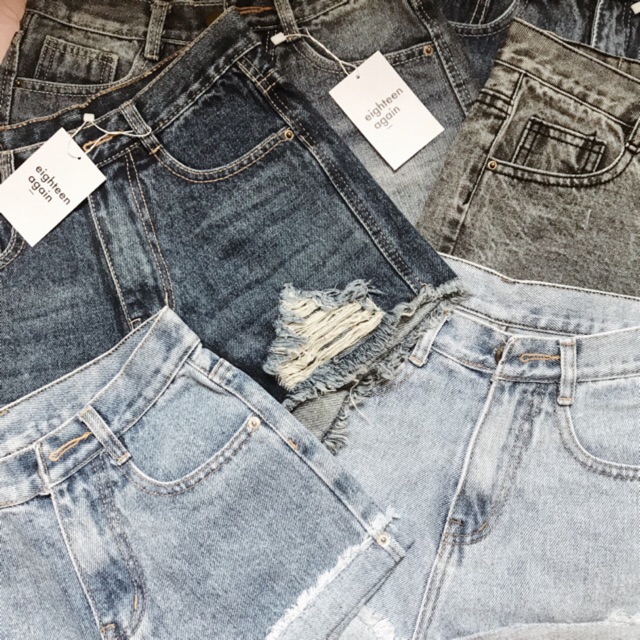 SHORT JEANS ĐỒNG GIÁ 165k