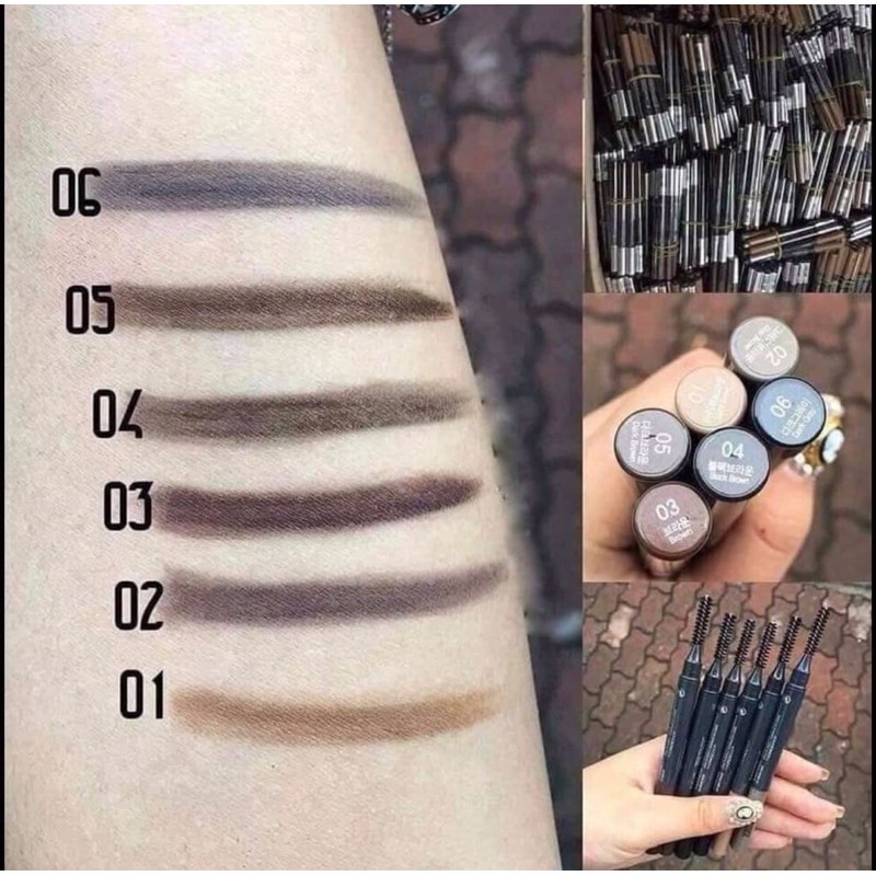 Chì kẻ mày 2 đầu Anvishop Innisfree Auto Eyebrow Pencil