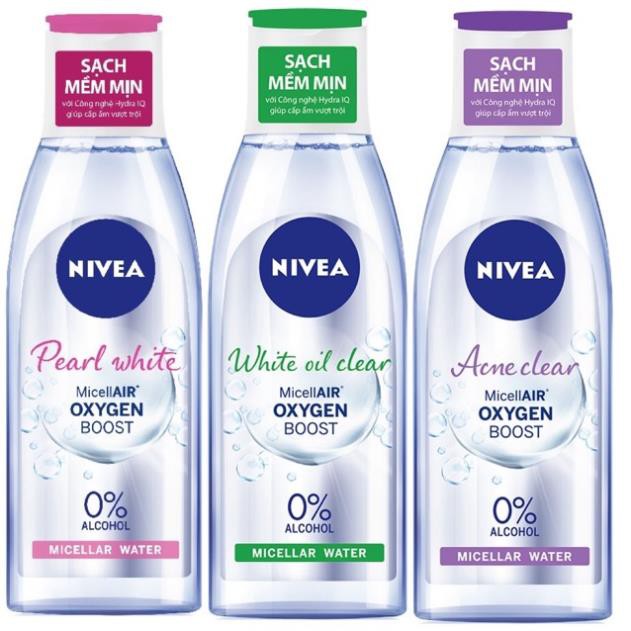 NƯỚC TẨY TRANG NIVEA KHÔNG CHỨA CỒN PHIÊN BẢN MỚI!