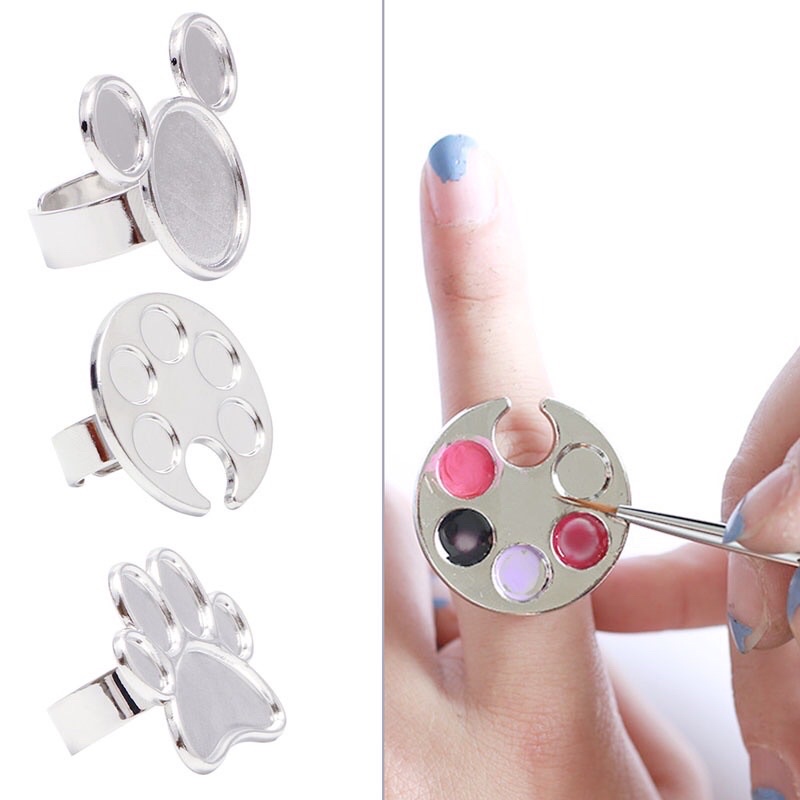 Nhẫn pha sơn gel tiện lợi siêu xinh