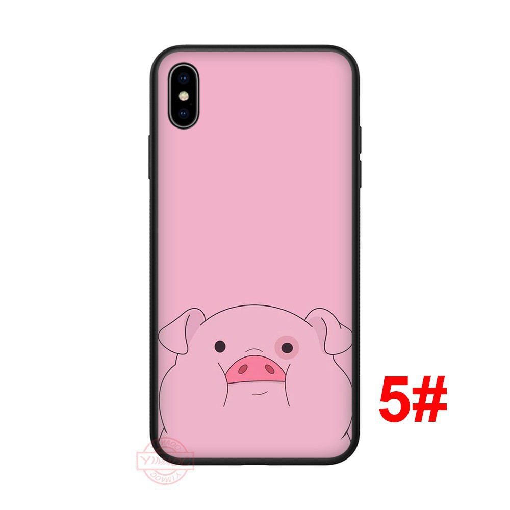 🌟2️⃣0️⃣2️⃣1️⃣🌟 Ốp điện thoại in hình gravity falls pink pig iphone xs max xr x 8 plus 7 plus 6s 12 11 pro max - A1190