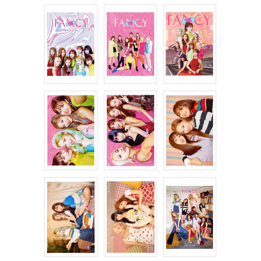 Lomo Card Ảnh TWICE - FANCY YOU (27 ảnh)
