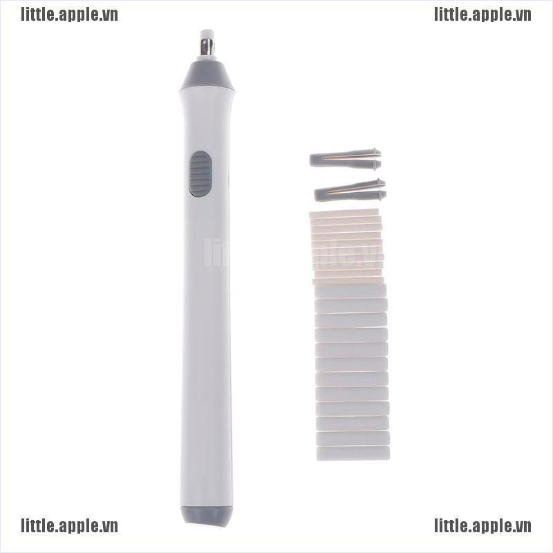 [Little] Electric Eraser Battery Operated Automatic Pencil Eraser Kit w/ 22 Refills Gift [VN]