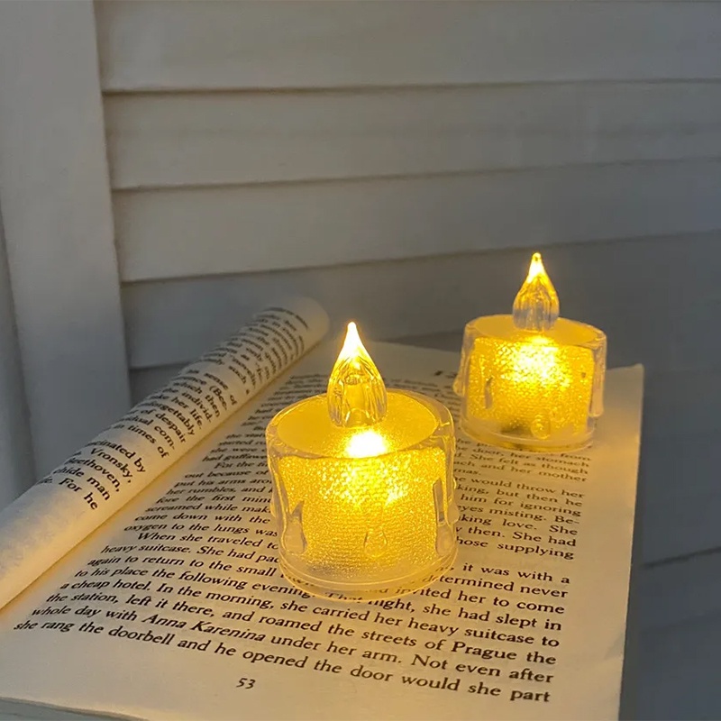 Đèn Led Hình Cây Nến Trang Trí Phòng Ngủ