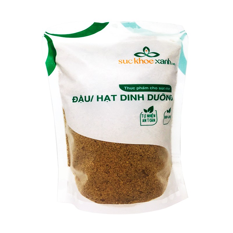 Bột hạt lanh nâu rang chín 500g Argentina ngăn ngừa ung thư vú và tiểu đường