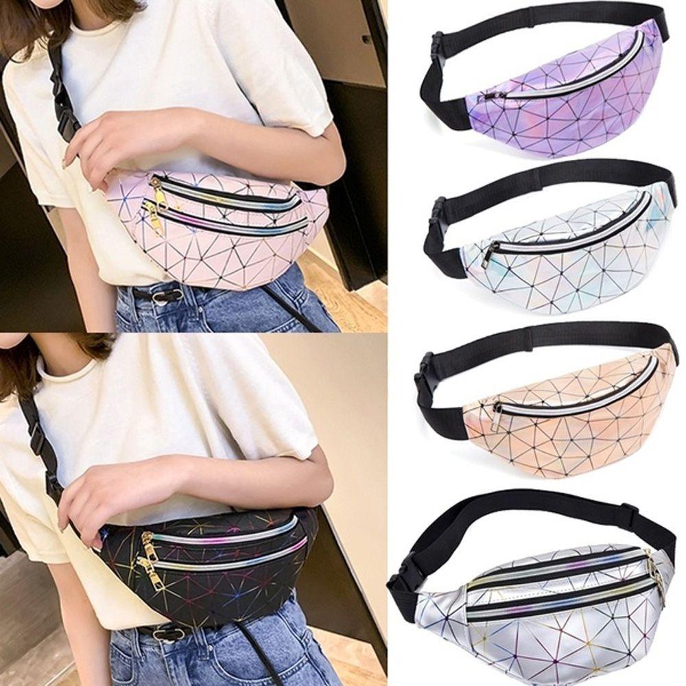 Ví Đeo Hông Họa Tiết Hình Học