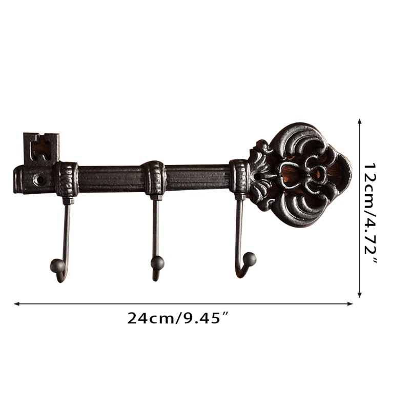 Móc Treo Khăn Tắm / Áo Khoác Gắn Tường Chịu Tải Nặng Kiểu Vintage Cho Nhà Bếp / Phòng