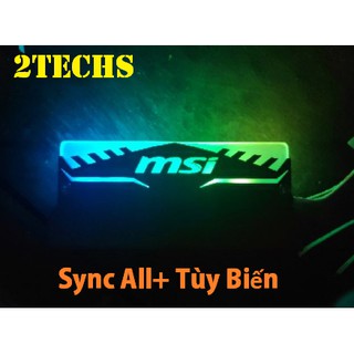 Tản Nhiệt Ram MSI Gaming Đồng Bộ Mọi Hub Và Main - Có Tùy Biến