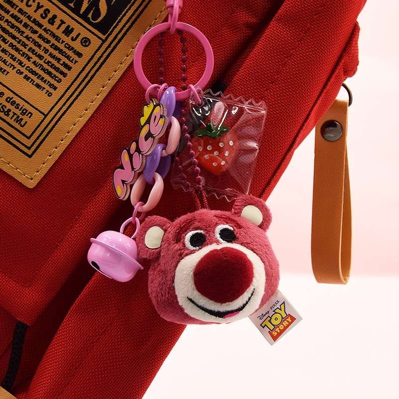 Móc khóa hình thú nhồi bông ENVIROSAX dễ thương trang trí balo/ túi xách