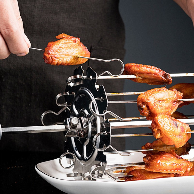 Lồng Nướng Thịt Bbq Bằng Thép Không Gỉ Tiện Dụng Cho Nhà Bếp