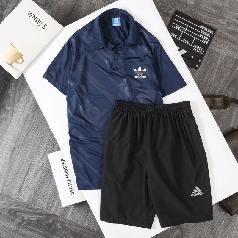 [Mã SKAMA06 giảm 8% tối đa 50K đơn 250K] Bộ thể thao nam cổ đức 4 màu | BigBuy360 - bigbuy360.vn