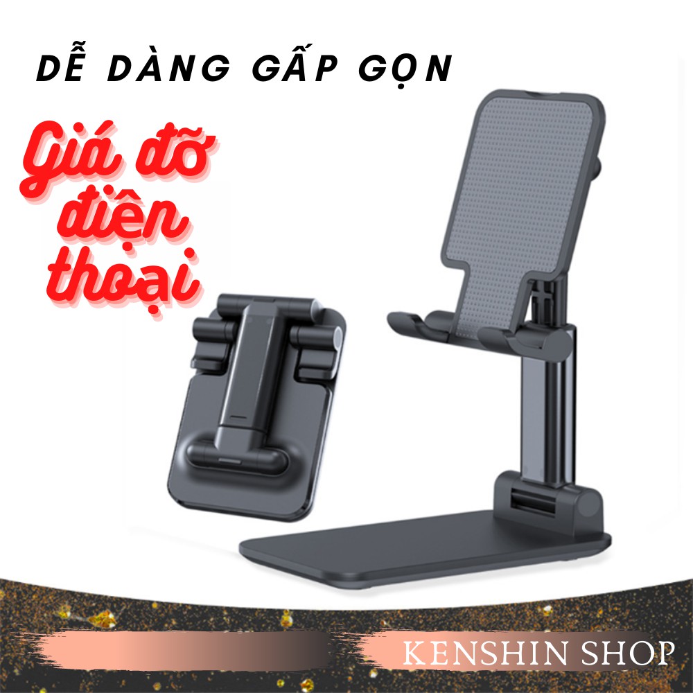 Giá Đỡ Điện Thoại Di Động Để Bàn, Gấp Gọn Đa Năng KENSHIN SHOP