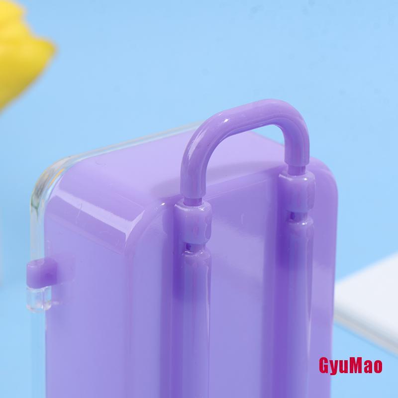 Va Li Du Lịch Bằng Nhựa Mini Trang Trí Nội Thất Cho Nhà Búp Bê