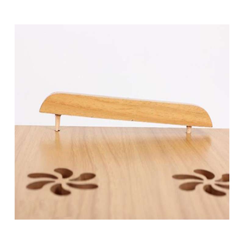 Bàn laptop gỗ tre L08 cao cấp có ngăn kéo tiện lợi (Hàng chuẩn) | BigBuy360 - bigbuy360.vn