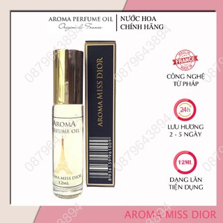 Nước hoa dior, tinh dầu nước hoa miss dior 12ml - nhẹ nhàng, quyến rũ
