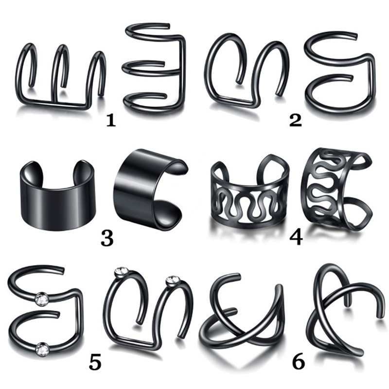 Bộ 12 Bông Tai Hình Chiếc Lá Thời Trang Dành Cho Nữ