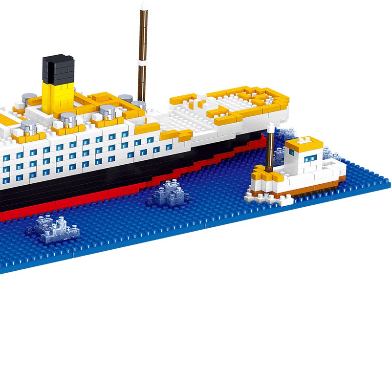 Mô hình đồ chơi lắp ráp tàu Titanic Mini 2338