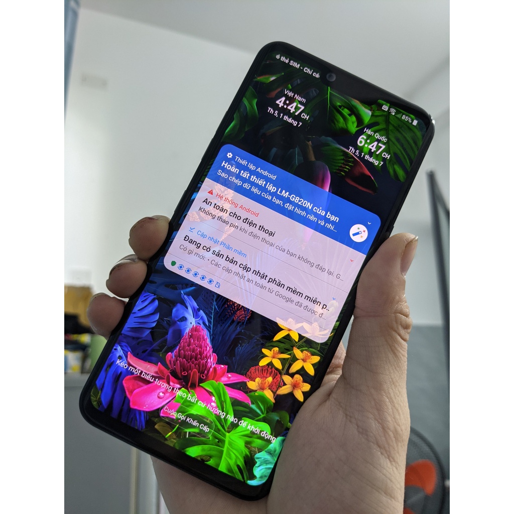 Điện Thoại LG G8 ThinQ Bản Hàn 6/128GB Likenew | WebRaoVat - webraovat.net.vn