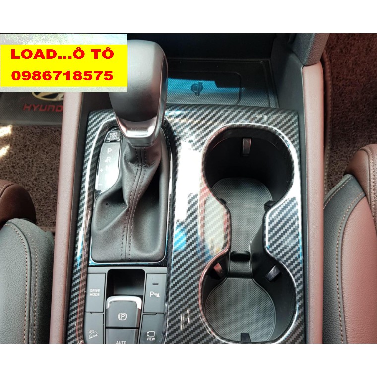 Ốp  Nội Thất Xe Huyndai Santafe 2018-2021 Mẫu Carbon Cao Cấp