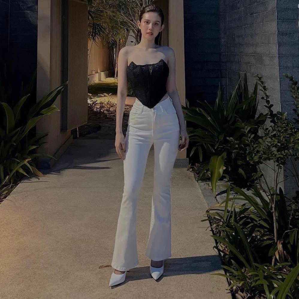 Quần jean ống loe/ống bass siều dài siêu tôn dáng hàng vnxk