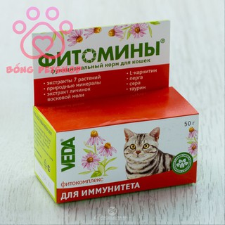 Tăng cường miễn dịch ở mèo - Veda tăng đề kháng, giảm stress hiệu quả cho mèo - Nhập Nga