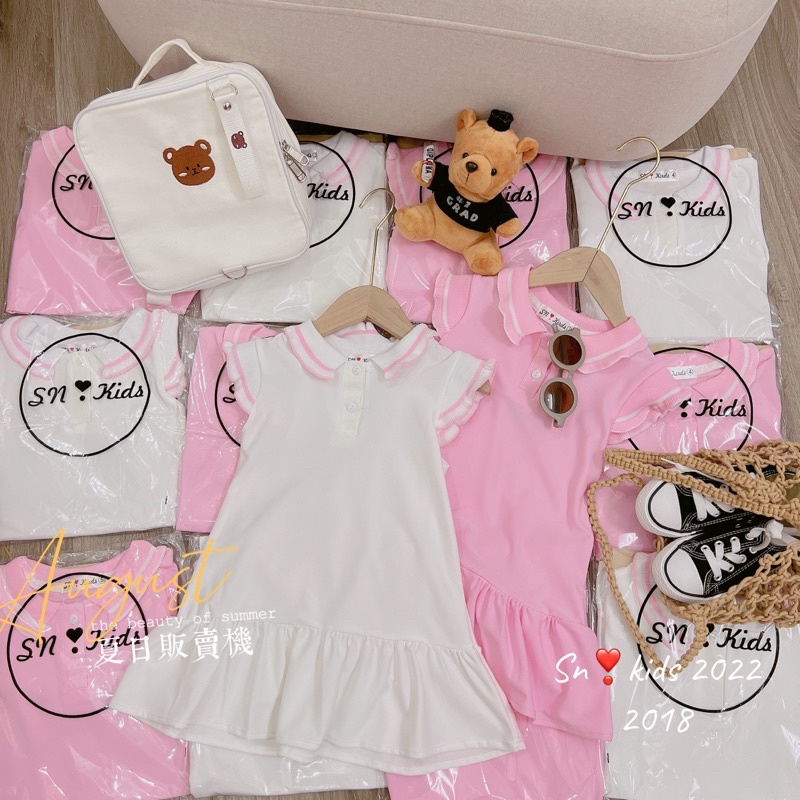 Váy đầm tay xoè xịn sò cho bé gái