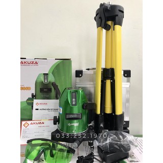 Máy cân bằng laser Akuza 686D 5 tia xanh chính hãng- BH 12 tháng