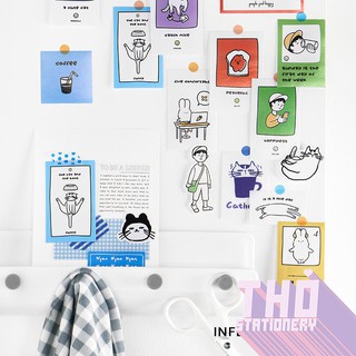Sticker Cute 💖 Set 40 Hình Dán Dễ Thương LIIFE SKETCH STICKERS Trang Trí Sổ Phụ Kiện Bullet Journal Laptop Mũ Bảo Hiểm