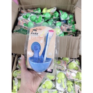 Bộ bát trộn mặt nạ 6 chi tiết hàng chính hãng cao cấp