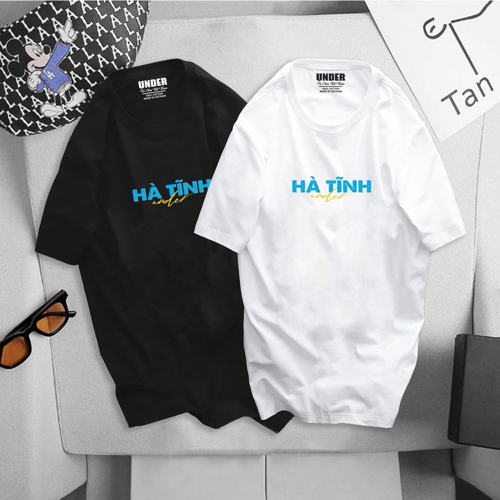 Áo Thun Hà Tĩnh Unisex, Áo Phông Hà Tĩnh Rich Kids Việt Nam 100% Cotton 4 Chiều